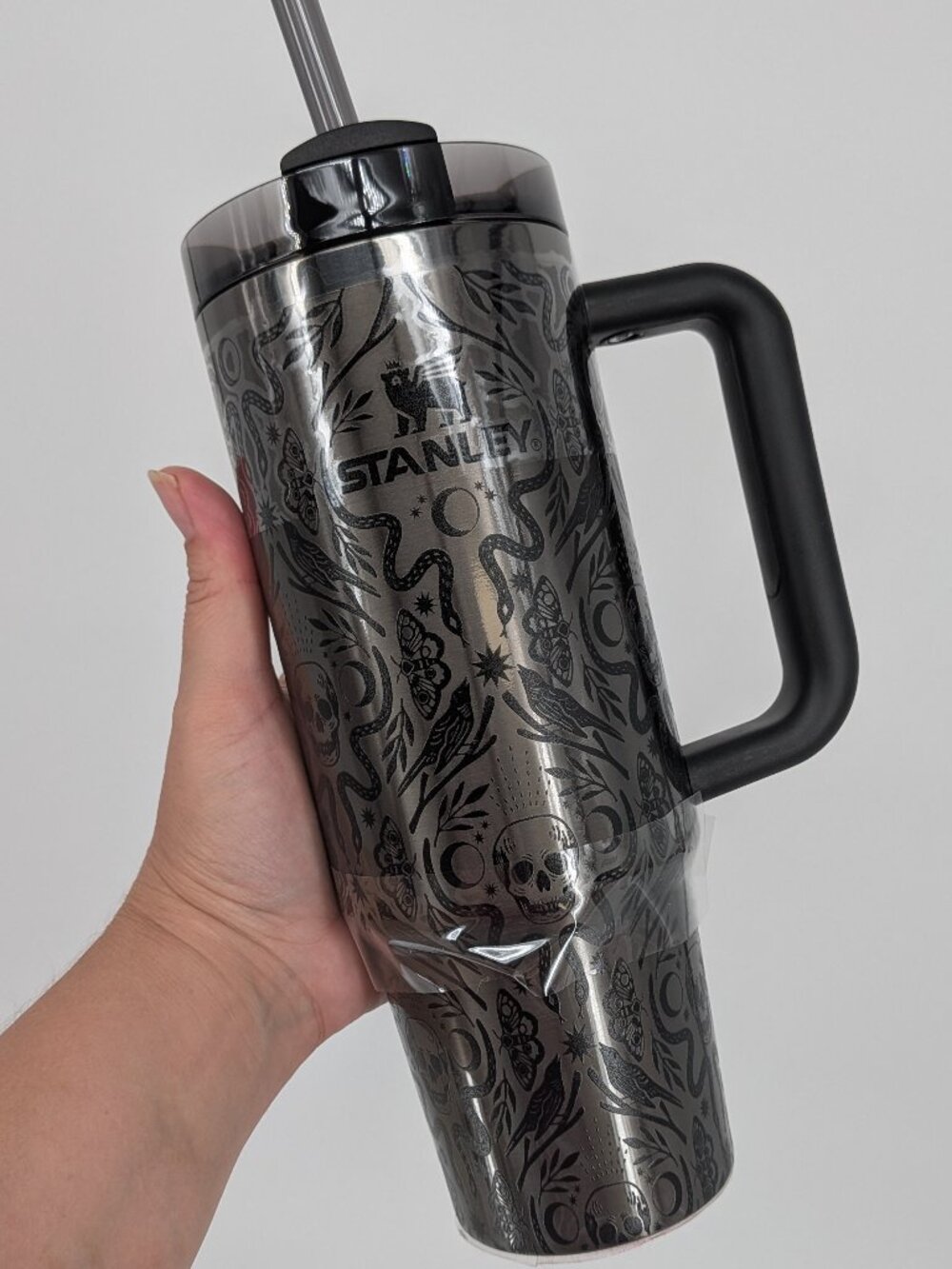 Stanley Halloween Quencher H2.0 FlowState Tumbler 40oz 30oz Deadly Damask New